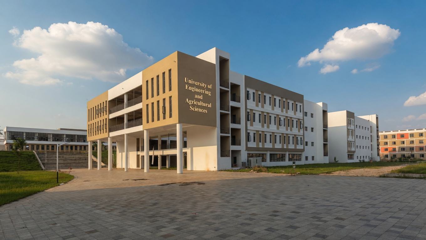 UEAS main academic building at the Bunso campus